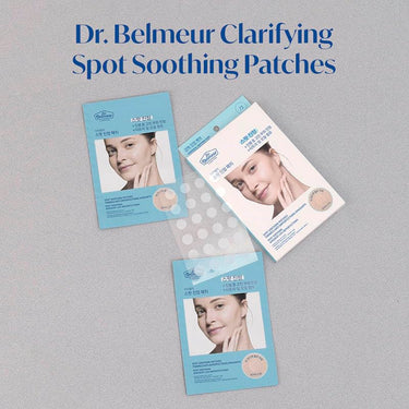 The Face Shop Dr.Belmeur Derma Acne Patches, 72 Hydrocolloid Waterproof Patches | For Active Surface Acne | Absorbs Pimple Overnight | For All Skin Types